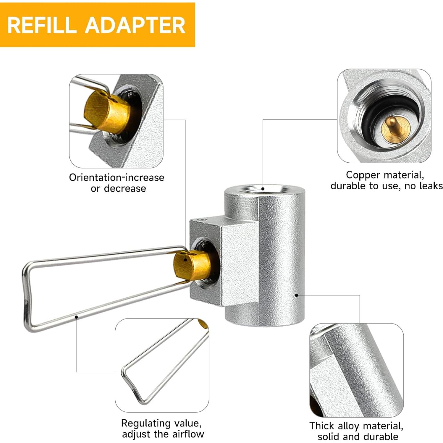 Adaptador de Propano SAN LIKE SD-403 para Estufa Camping