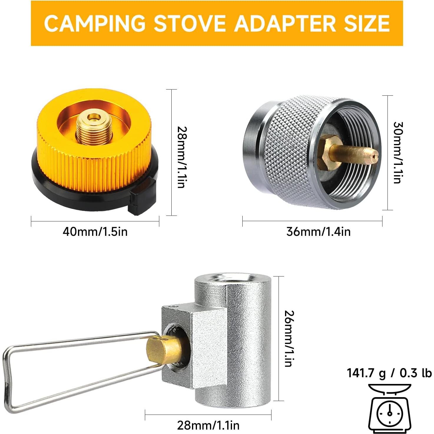 Adaptador de Propano SAN LIKE SD-403 para Estufa Camping