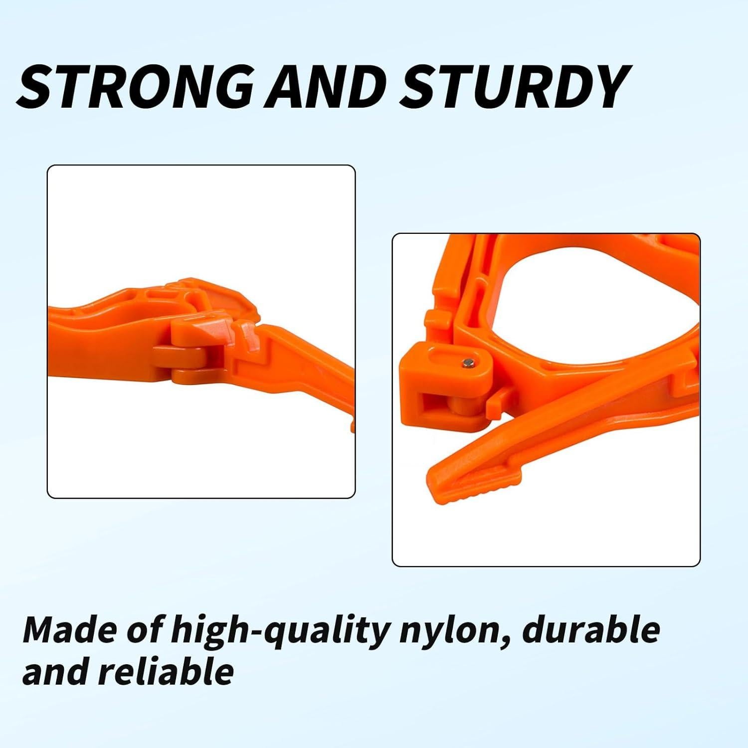 Soporte de cilindro de gas BRBASAP universal 2PCS plegable