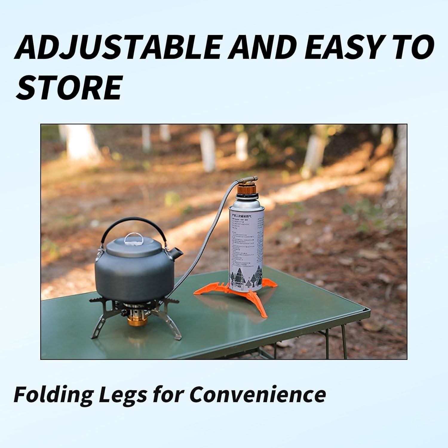 Soporte de cilindro de gas BRBASAP universal 2PCS plegable