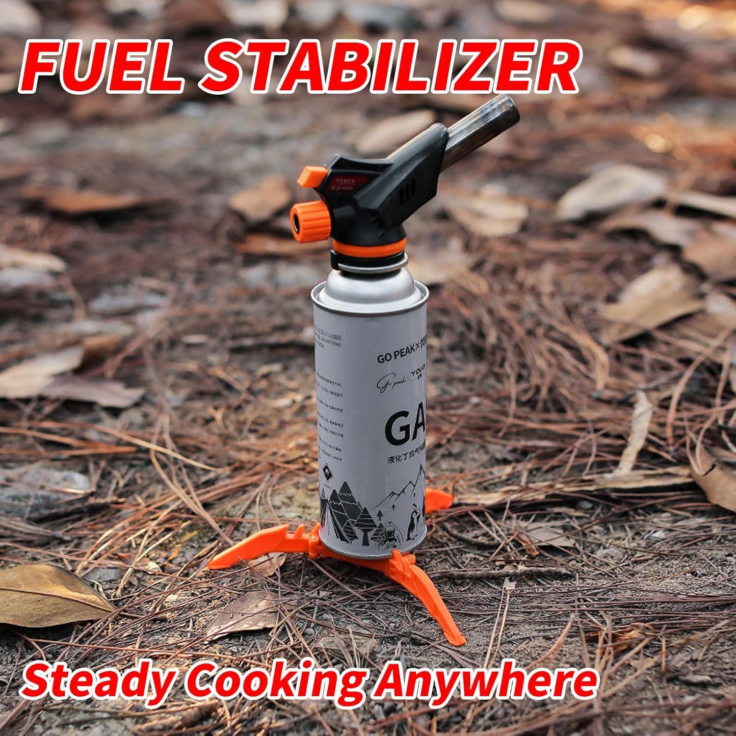 Soporte de cilindro de gas BRBASAP universal 2PCS plegable