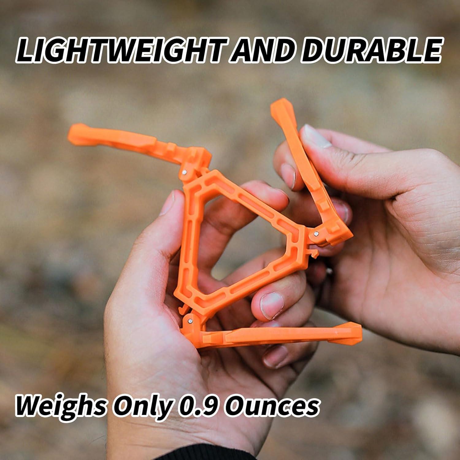 Soporte de cilindro de gas BRBASAP universal 2PCS plegable