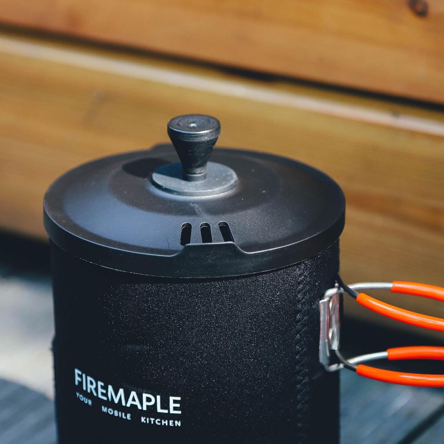 Firemaple Star French Press Coffee Filter, Suitable for X1, X2, X3 camping stove