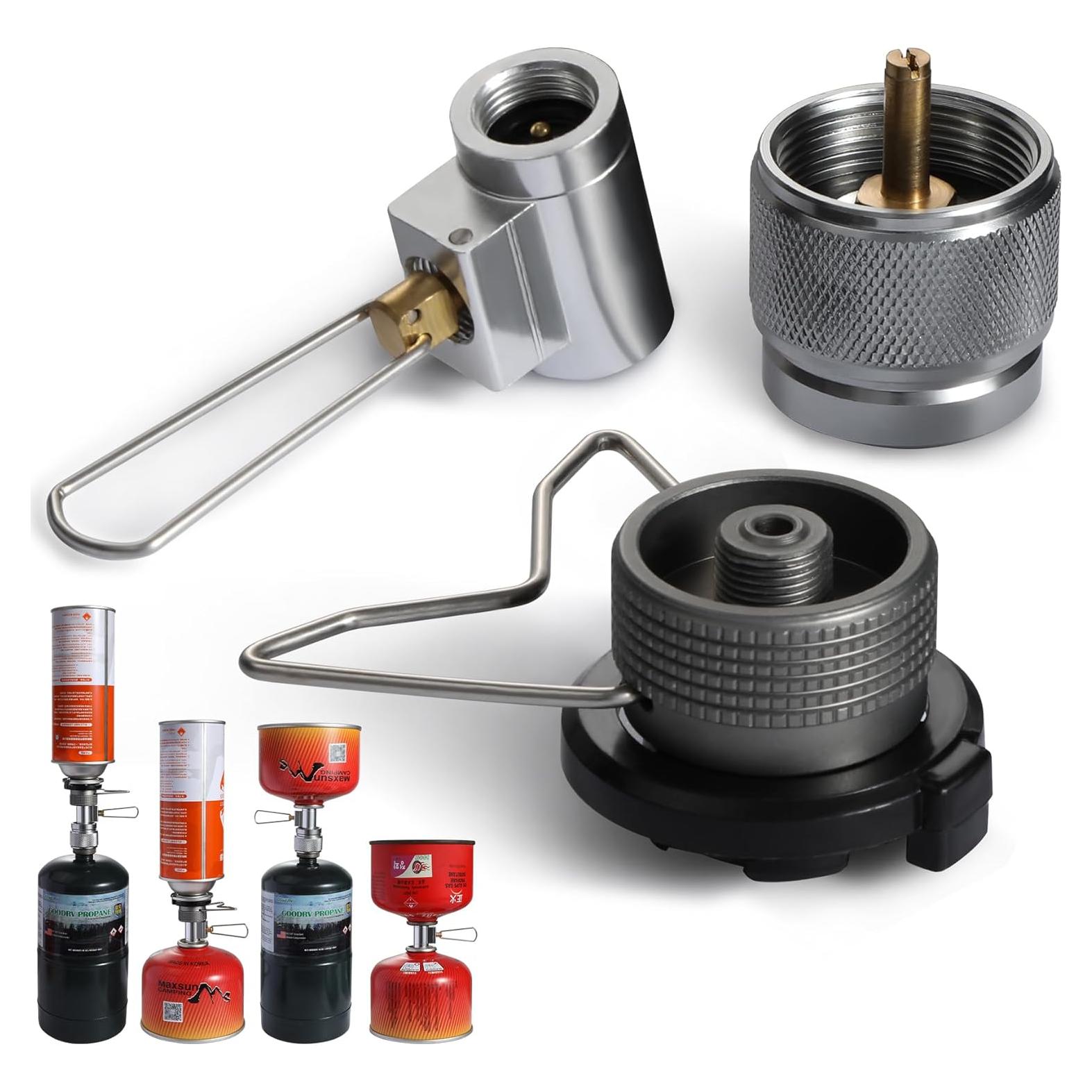 Juego de Adaptadores de Recarga de Gas REDCAMP 3PCS