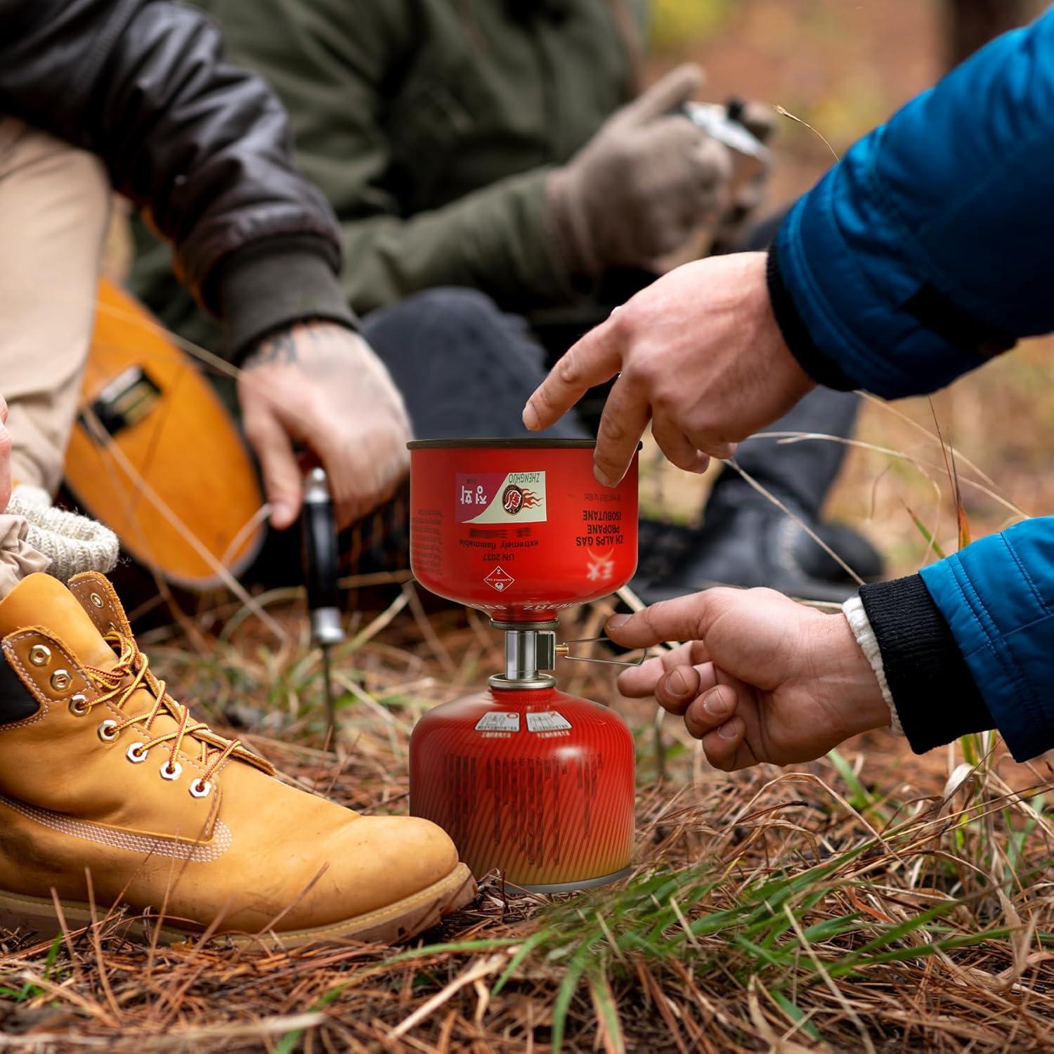 Juego de Adaptadores de Recarga de Gas REDCAMP 3PCS