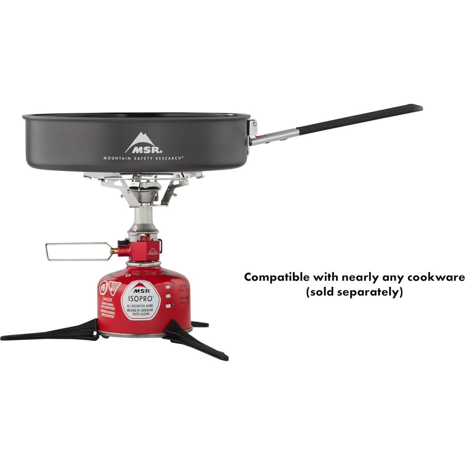 Sistema de Estufa Ligera MSR Switch para Camping 1L