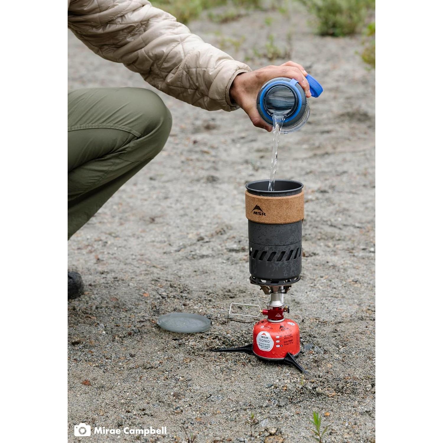 Sistema de Estufa Ligera MSR Switch para Camping 1L