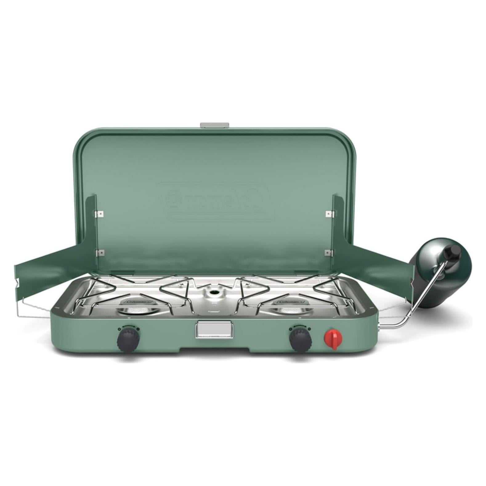 Cocina de Camping Coleman Cascade 222 2 Quemadores Propano 22000 BTUs