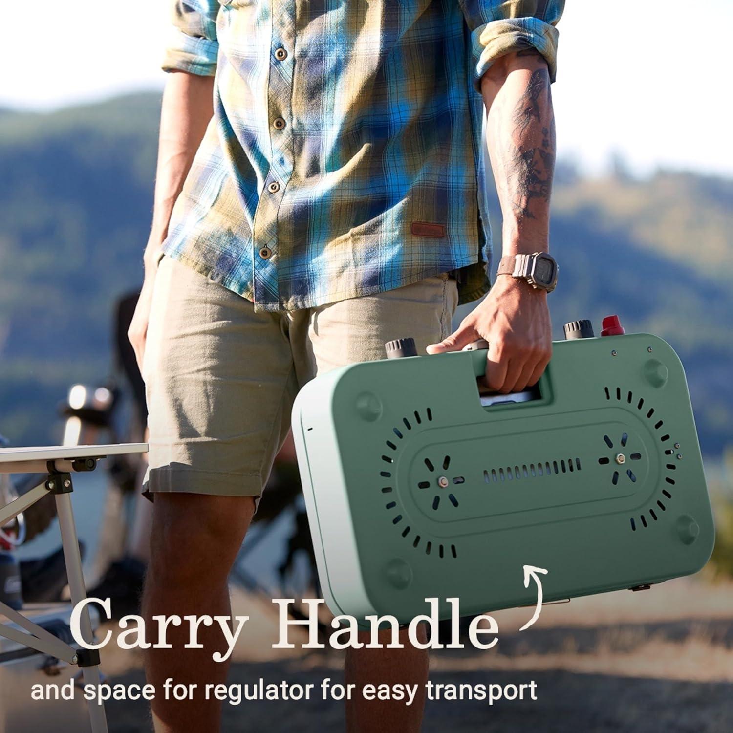 Cocina de Camping Coleman Cascade 222 2 Quemadores Propano 22000 BTUs