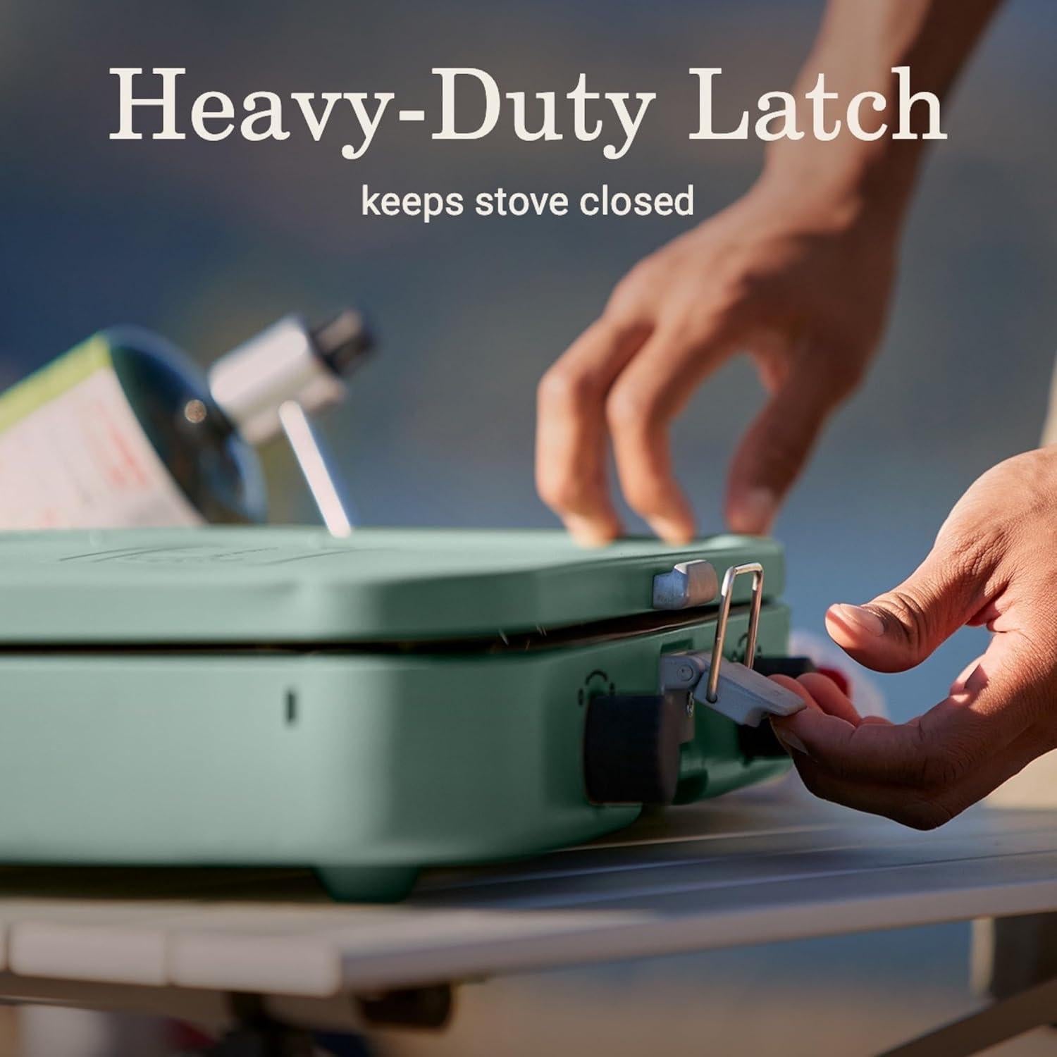 Cocina de Camping Coleman Cascade 222 2 Quemadores Propano 22000 BTUs