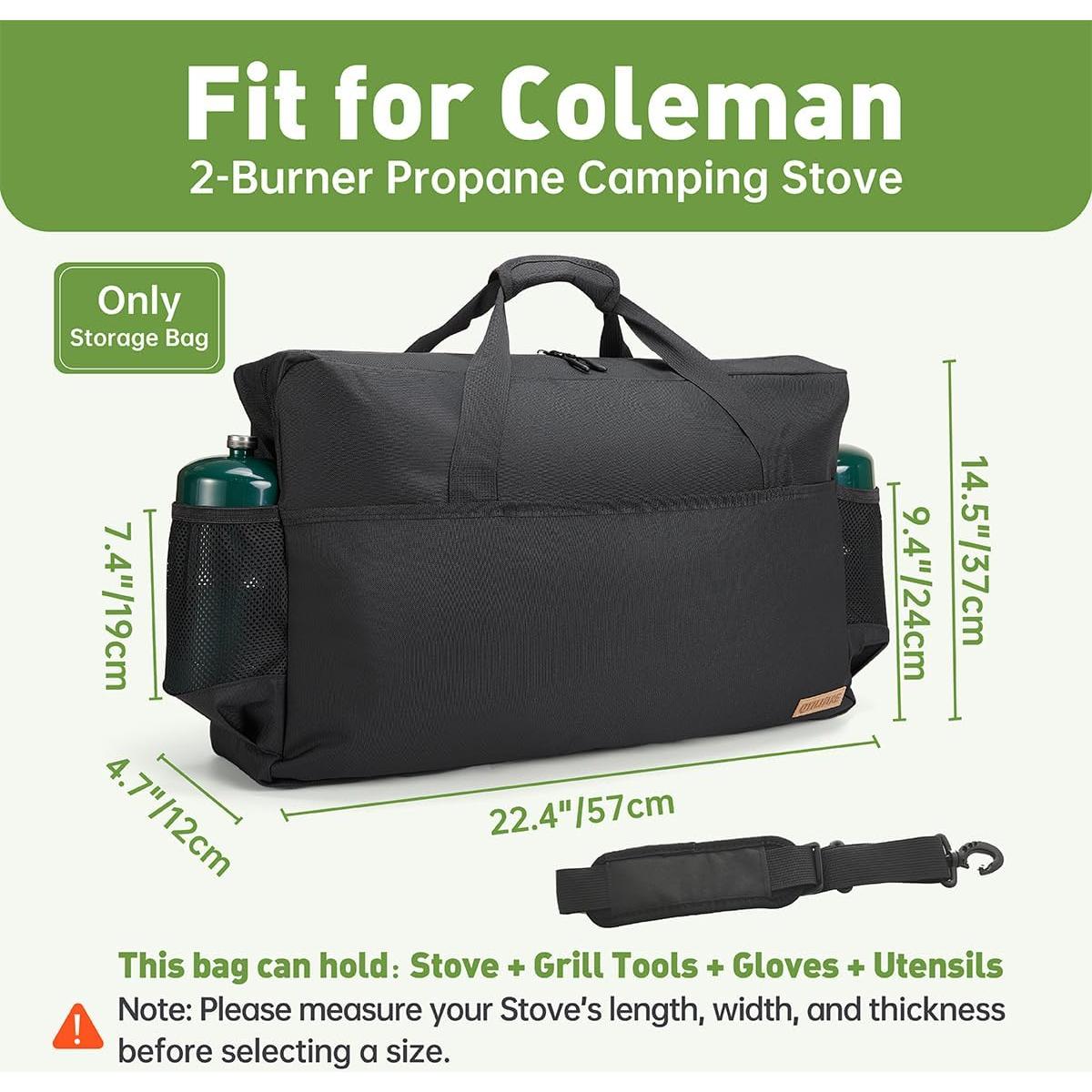 Funda de Transporte para Estufa de Camping Coleman y Camp Chef