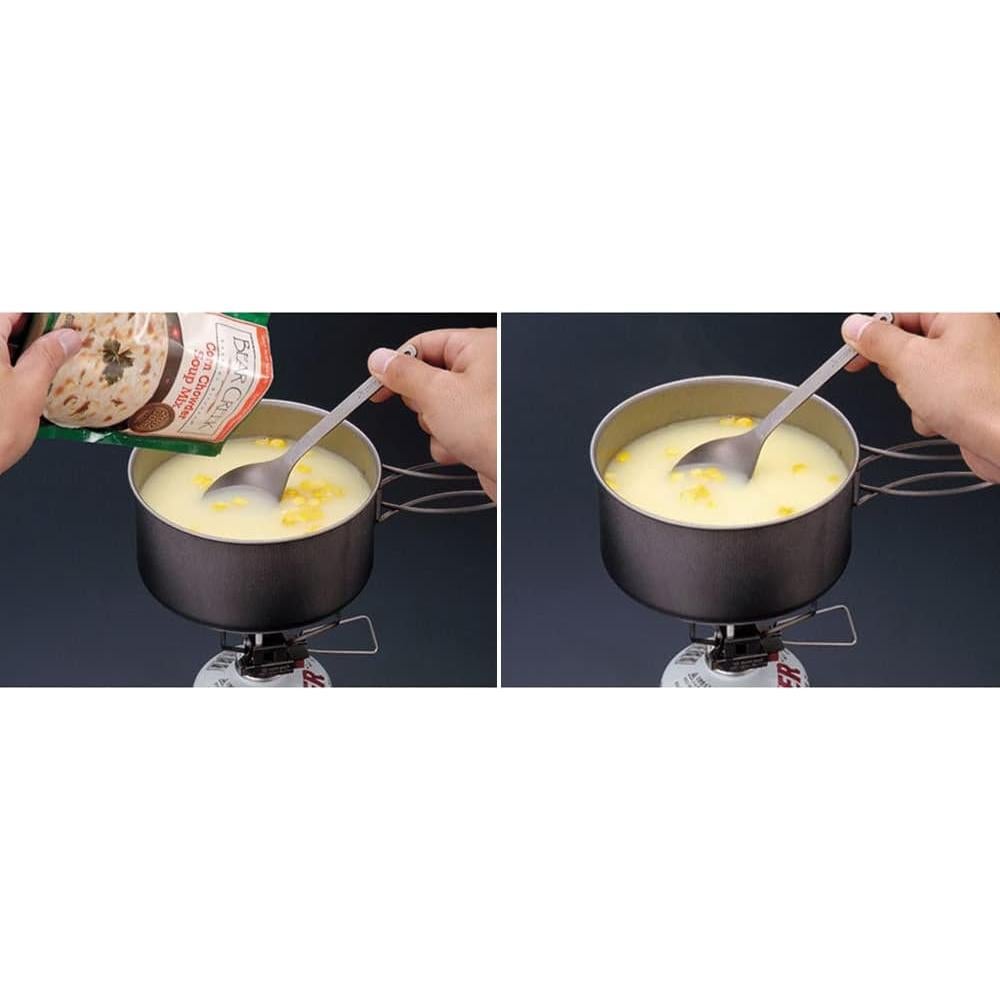 Juego de Cocina Compacto Snow Peak SCS-020T Titanio 4 Piezas