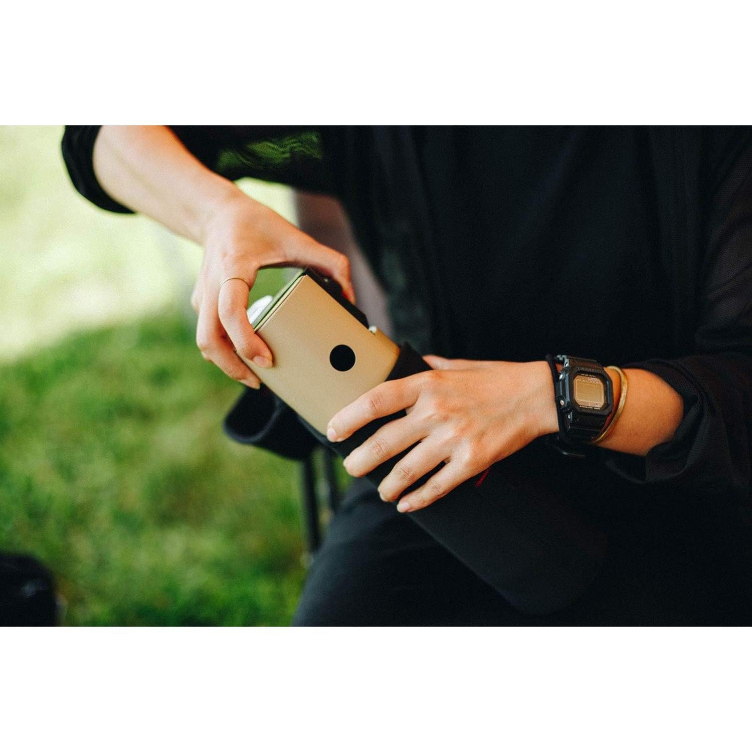 Estufa de Gas Snow Peak para Hogar y Camping, Compacta, Neopreno