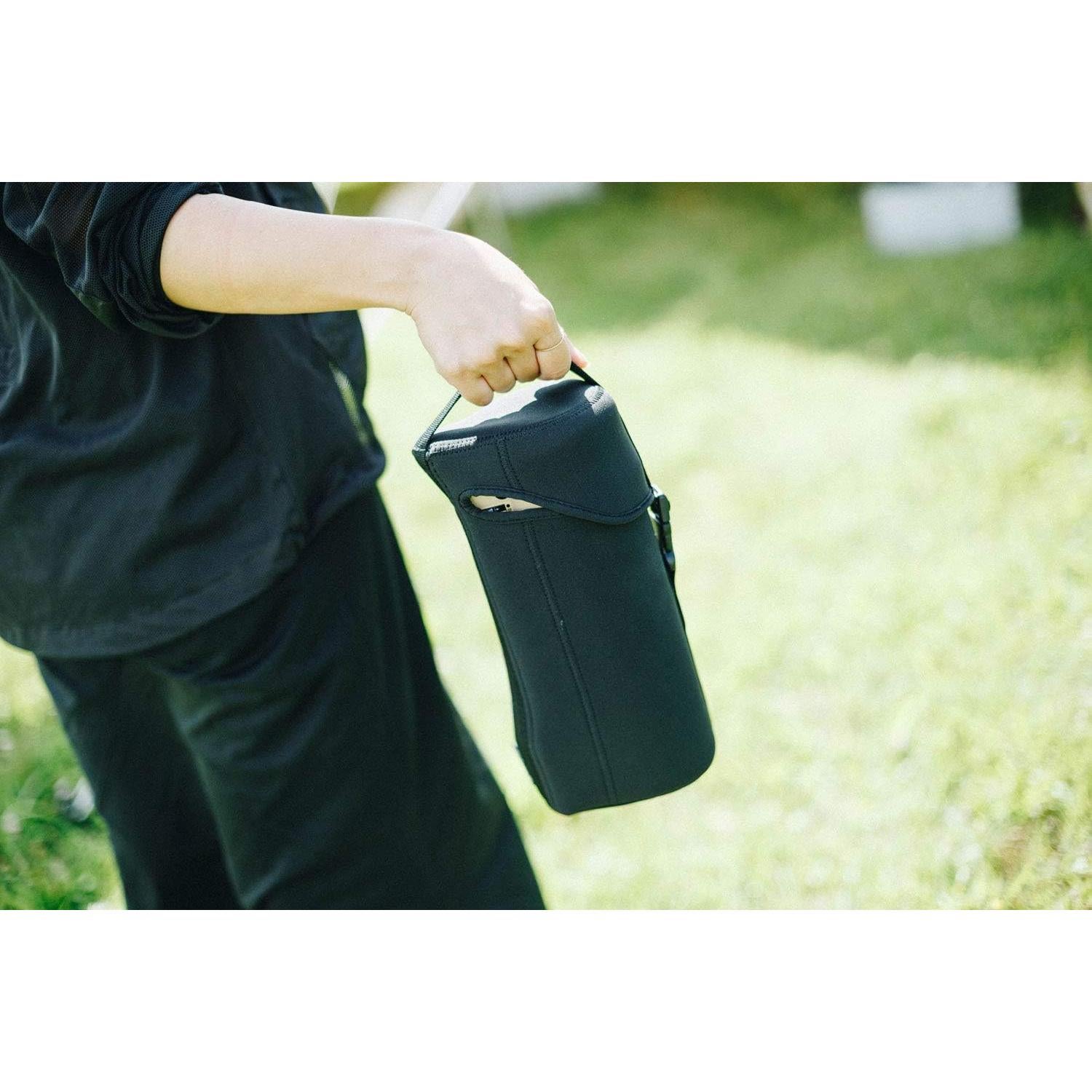 Estufa de Gas Snow Peak para Hogar y Camping, Compacta, Neopreno