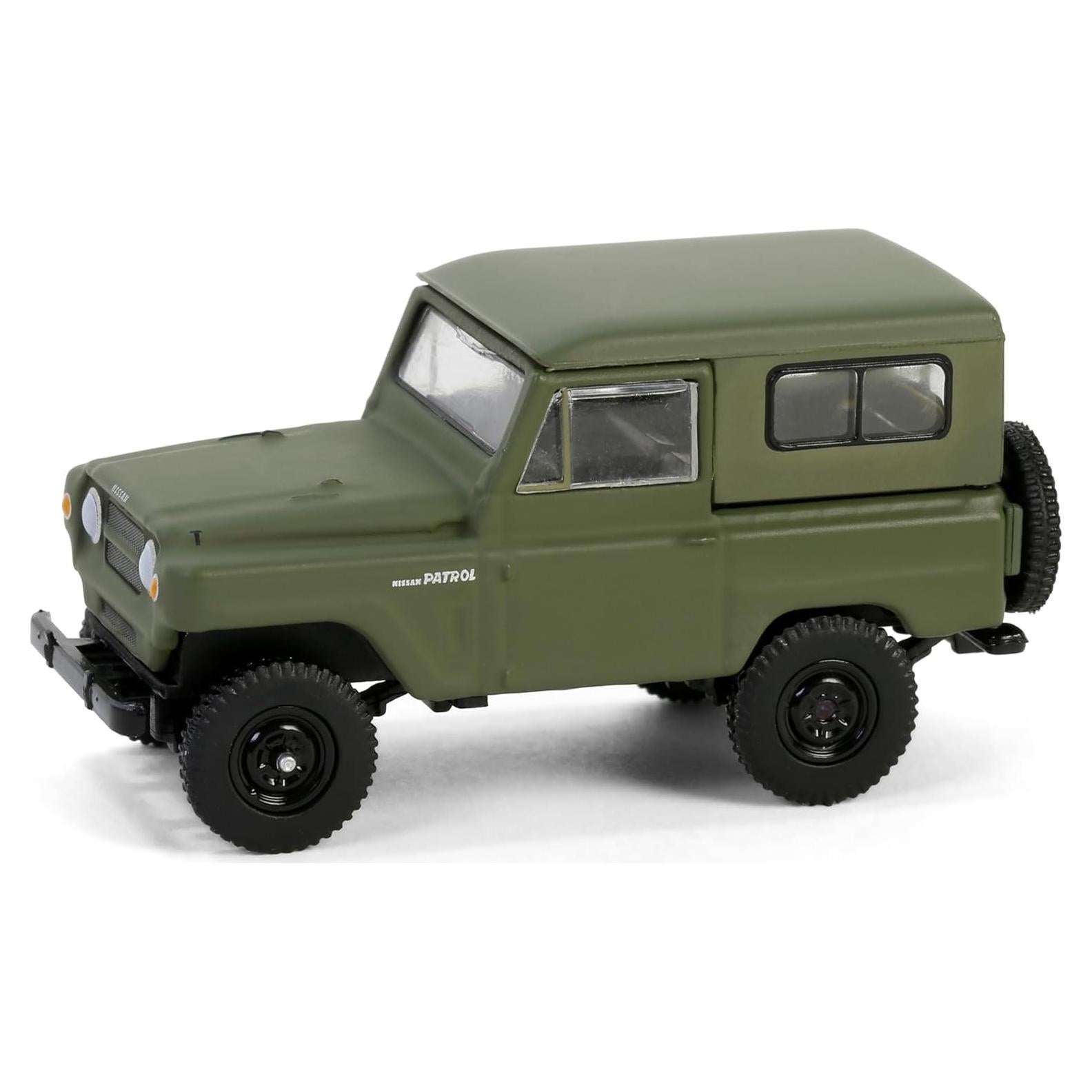 Coche Diecast 1962 Patrulla Matt Verde Oliva 1/64 Greenlight