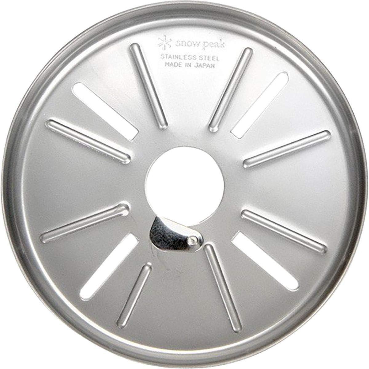 Pantalla de Viento Snow Peak GP-008 - Acero Inoxidable para Estufas