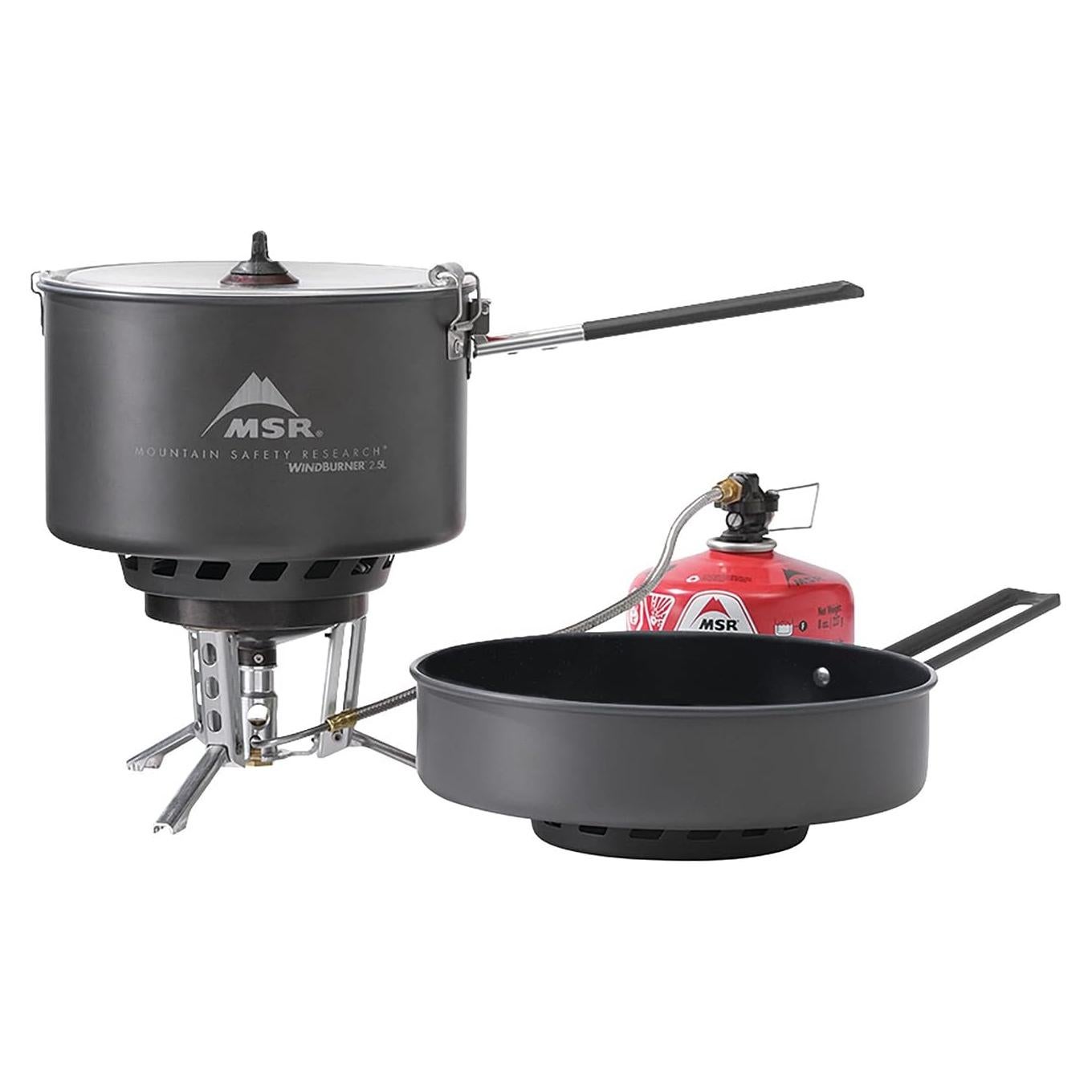 Sistema de Estufa MSR WindBurner Combo 2.5L Camping