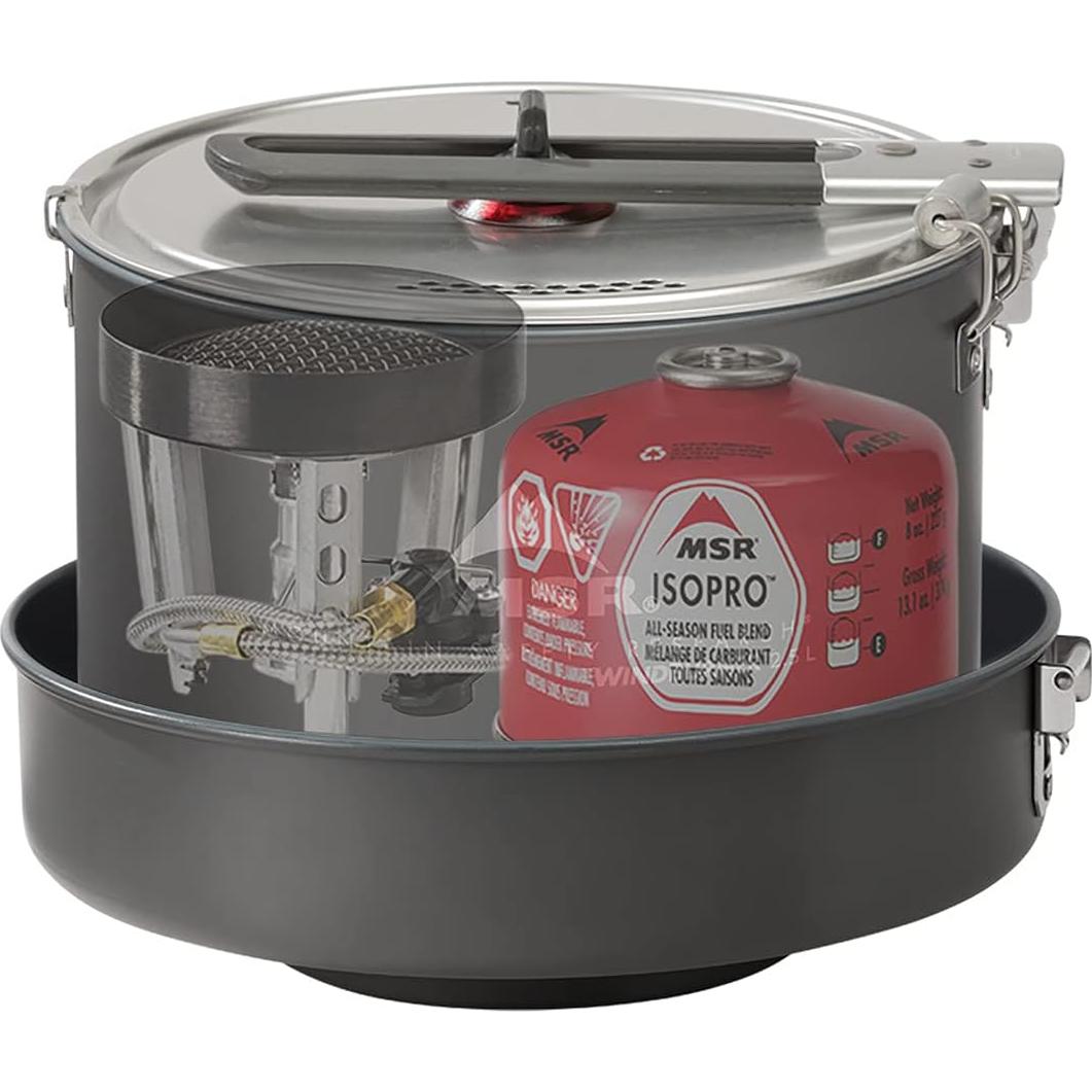 Sistema de Estufa MSR WindBurner Combo 2.5L Camping