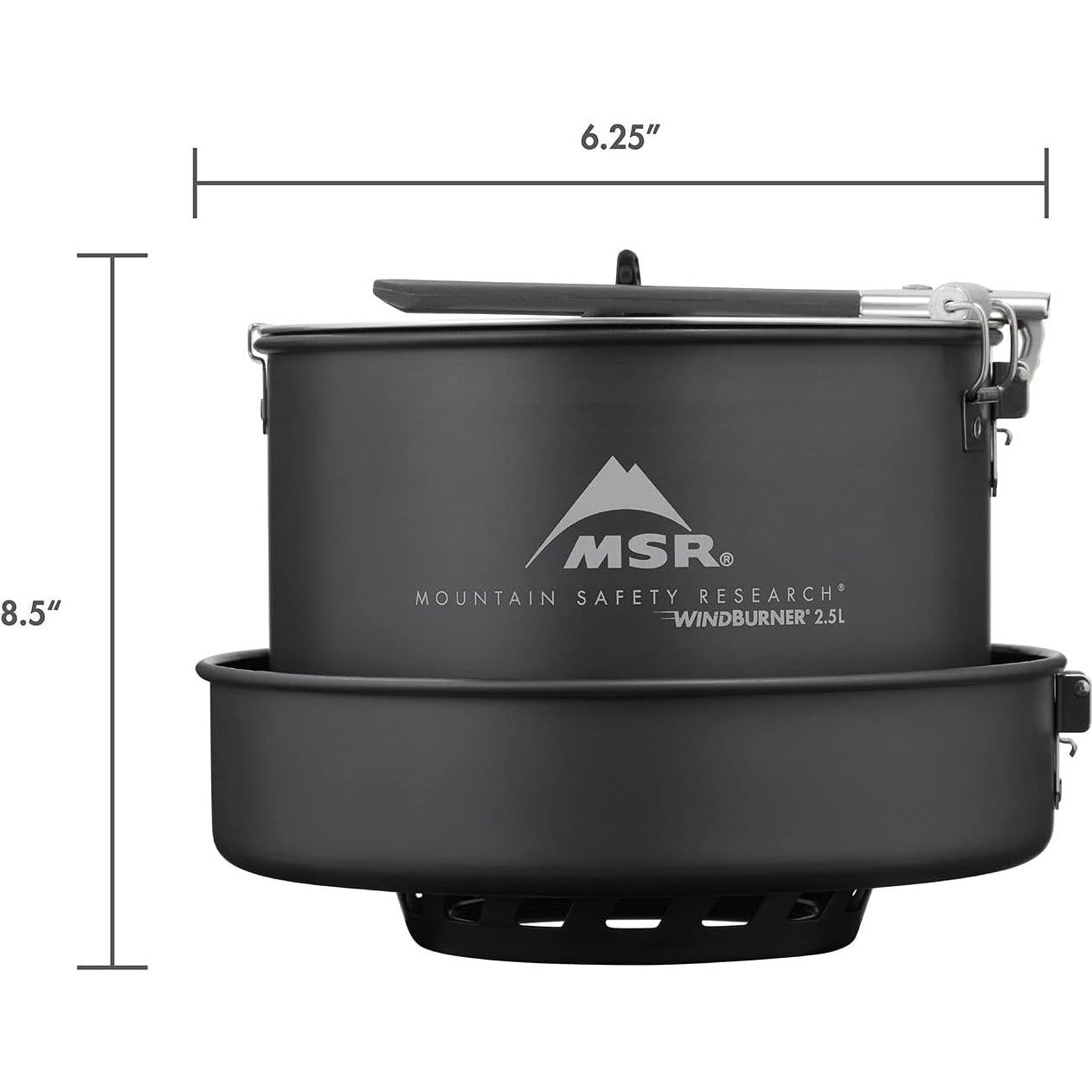 Sistema de Estufa MSR WindBurner Combo 2.5L Camping