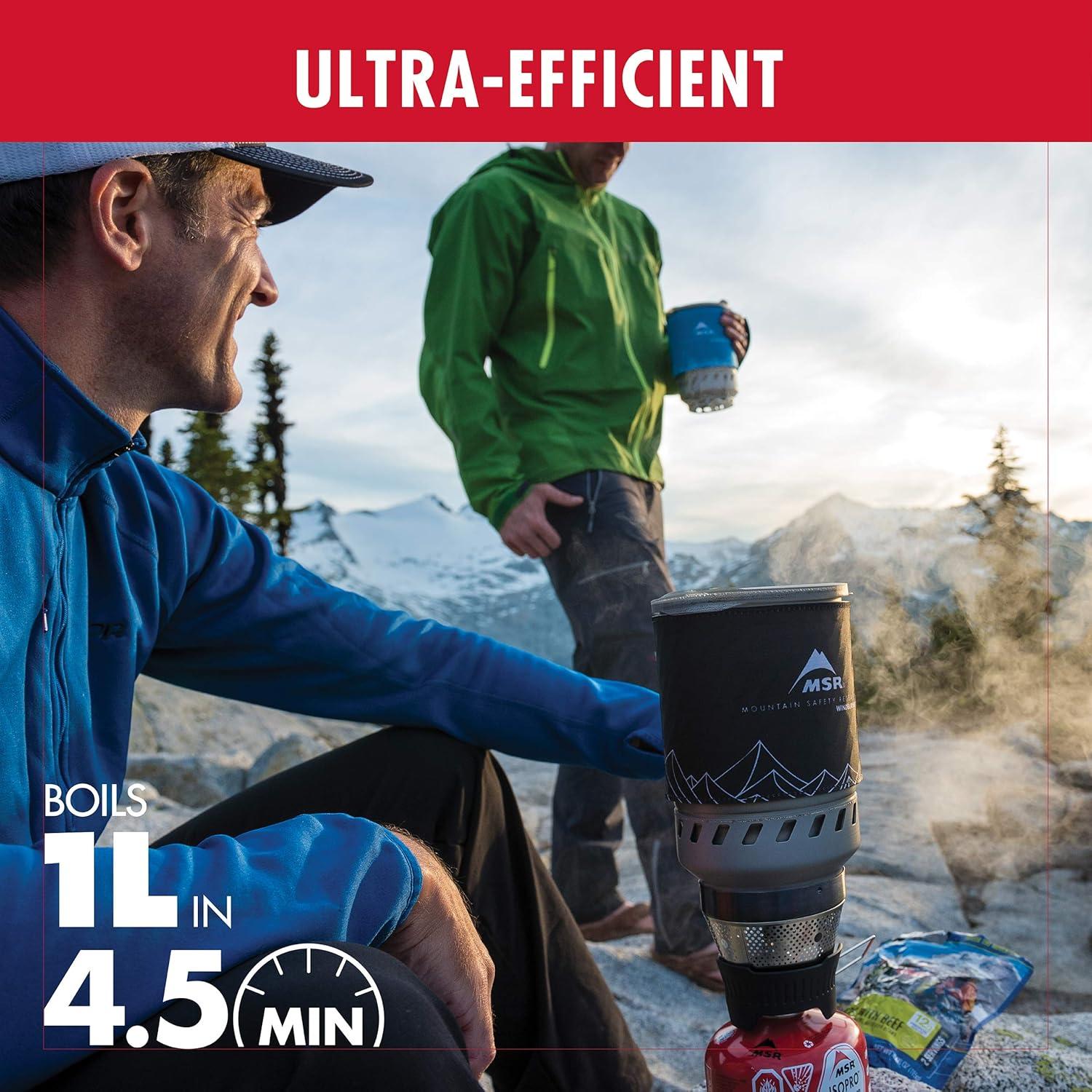 Estufa de Camping MSR WindBurner Duo 1.8L a Prueba de Viento