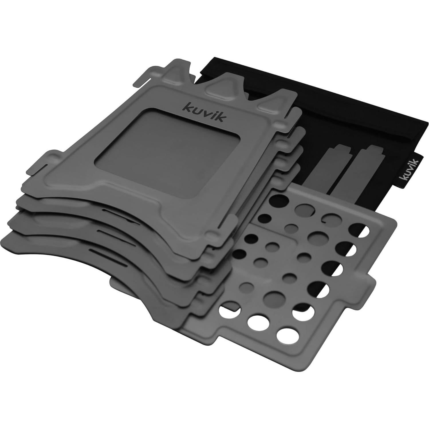 Kuvik Titanium Wood Stove - Ultralight and Compact Stove for Backpacking, Camping, and Survival