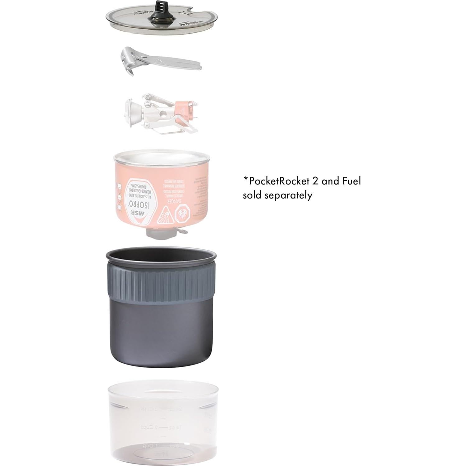 Juego de Cocina para Camping MSR Trail Mini Duo 1.2L