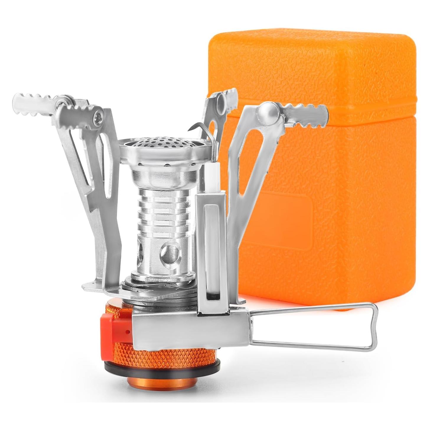 Estufa de Camping Portátil KUBQLIG 3000W Piezoeléctrica