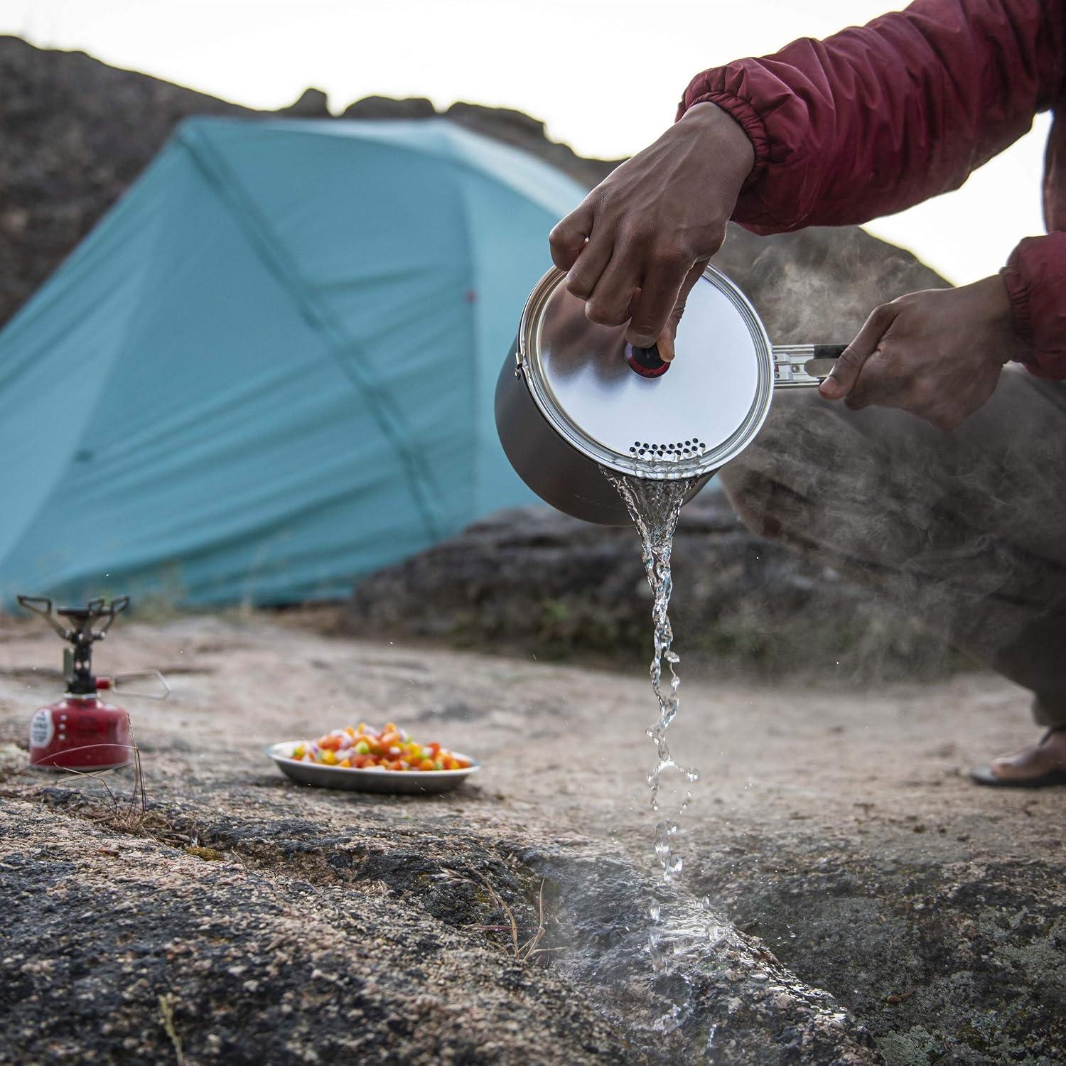 Juego de Cocina para Camping MSR 2 Ollas Cerámicas 1.5L y 2.5L