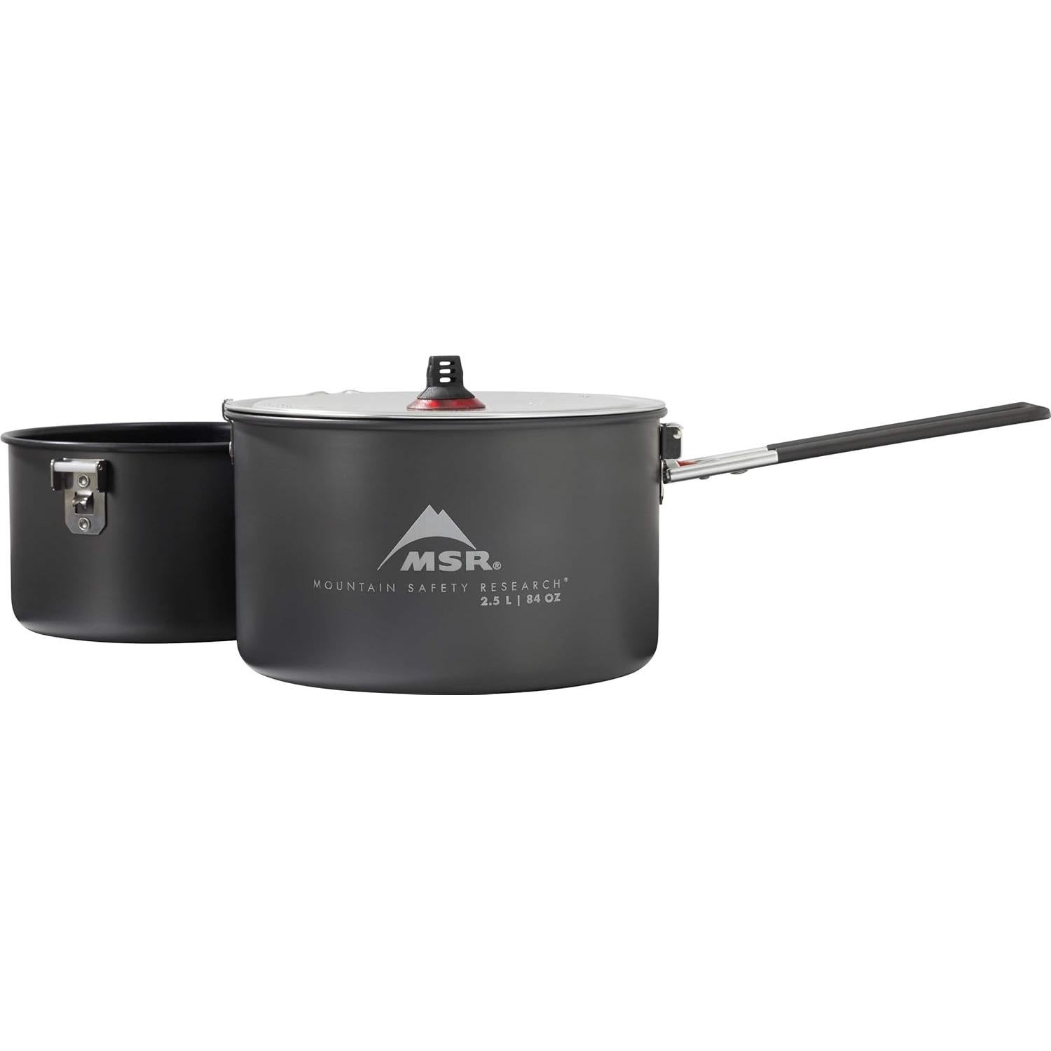 Juego de Cocina para Camping MSR 2 Ollas Cerámicas 1.5L y 2.5L