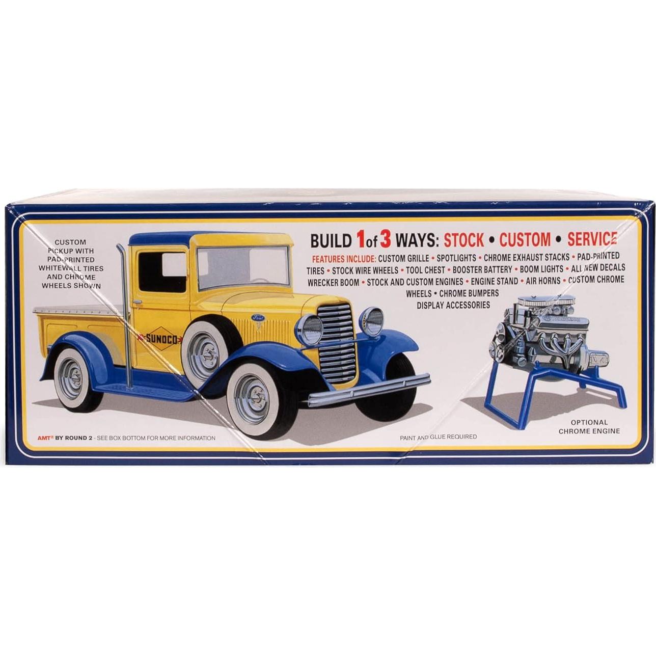 Kit de Modelo AMT 1934 Ford Pickup Sunoco 1:25 Escala