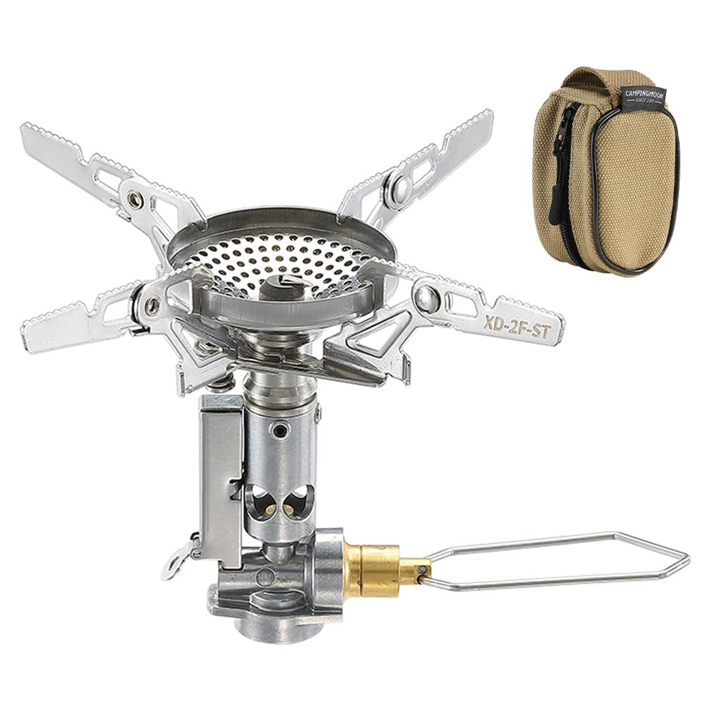 CAMPINGMOON Stove Compact Foldable