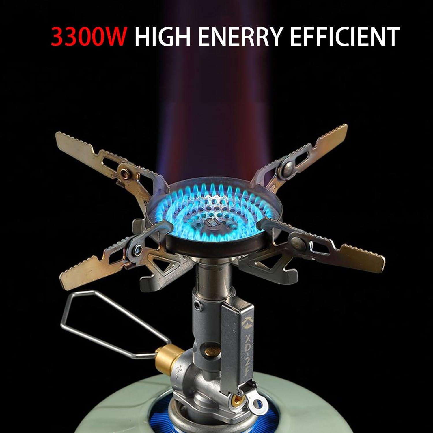 CAMPINGMOON Stove Compact Foldable