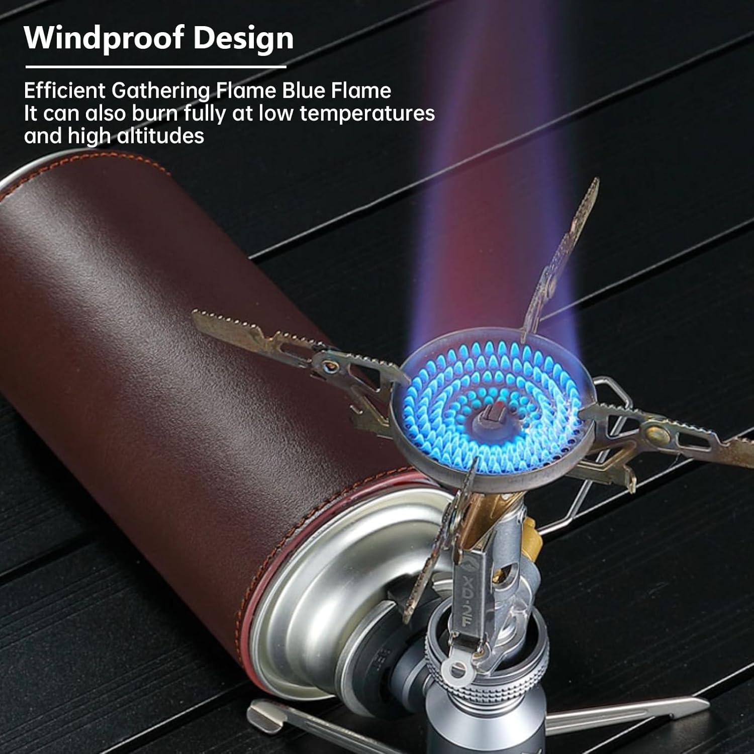 CAMPINGMOON Stove Compact Foldable