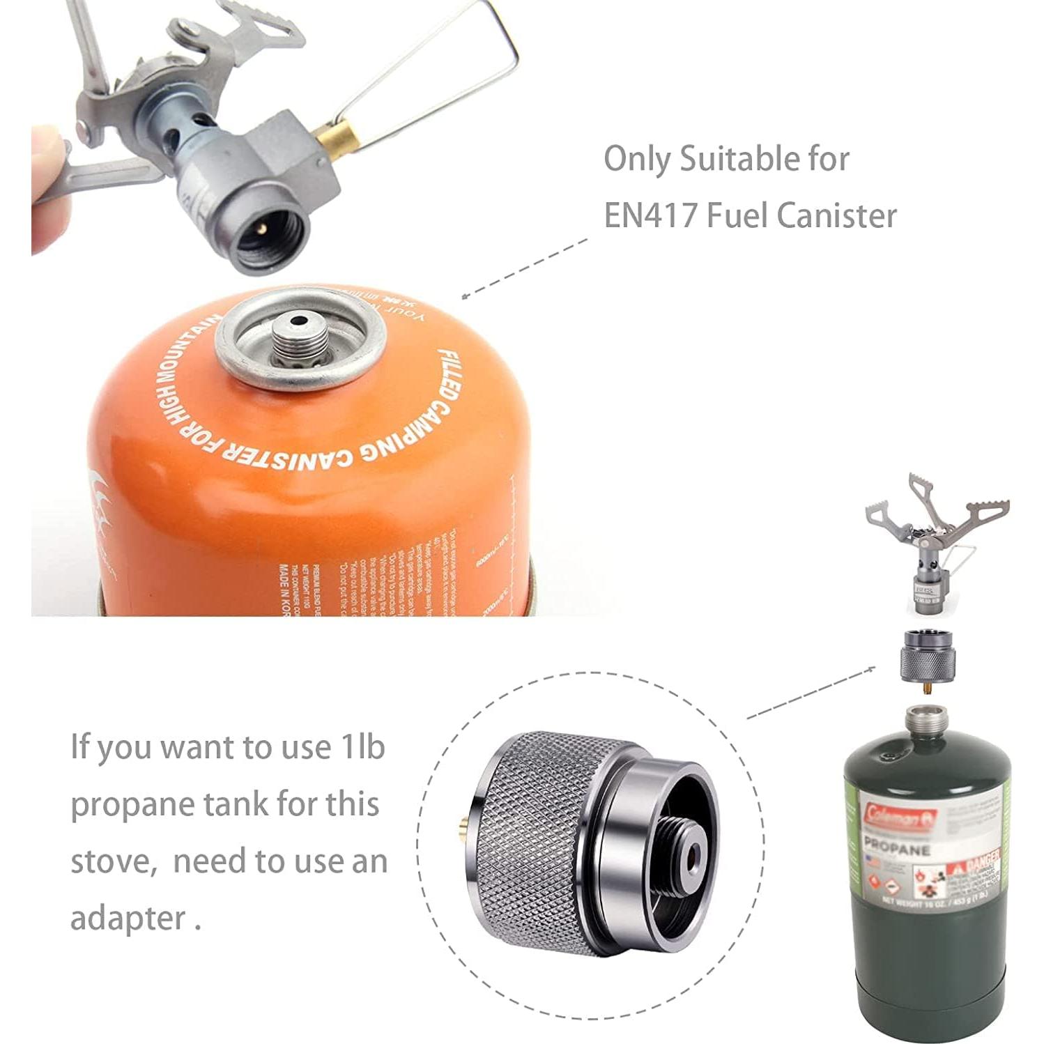 Estufa BRS 3000T Ultraligera de Titanio para Camping 2700W