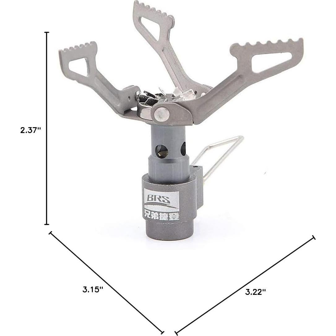 Estufa BRS 3000T Ultraligera de Titanio para Camping 2700W