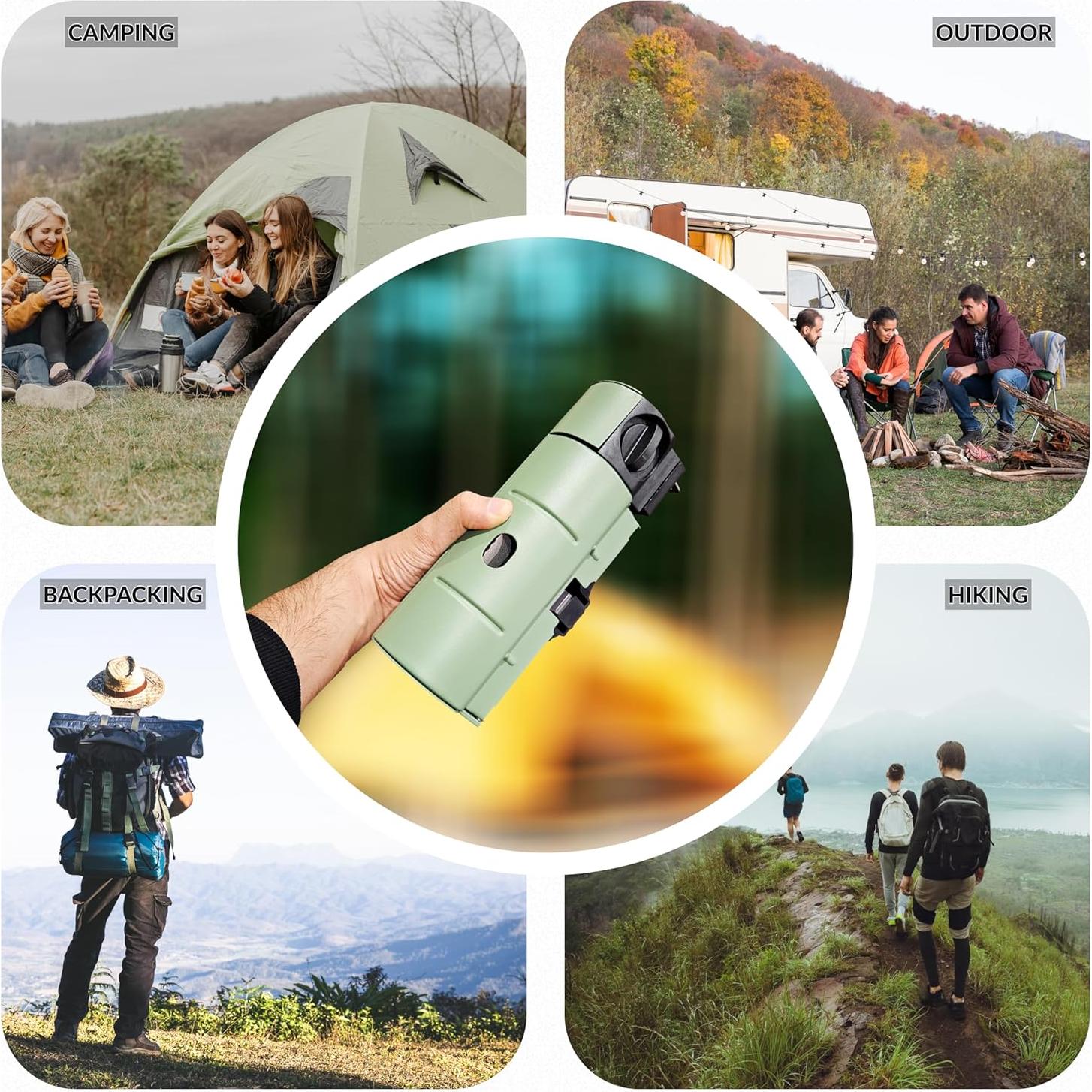 Estufa de Camping Plegable Roamix SV01 Butano 5200W 1.35kg