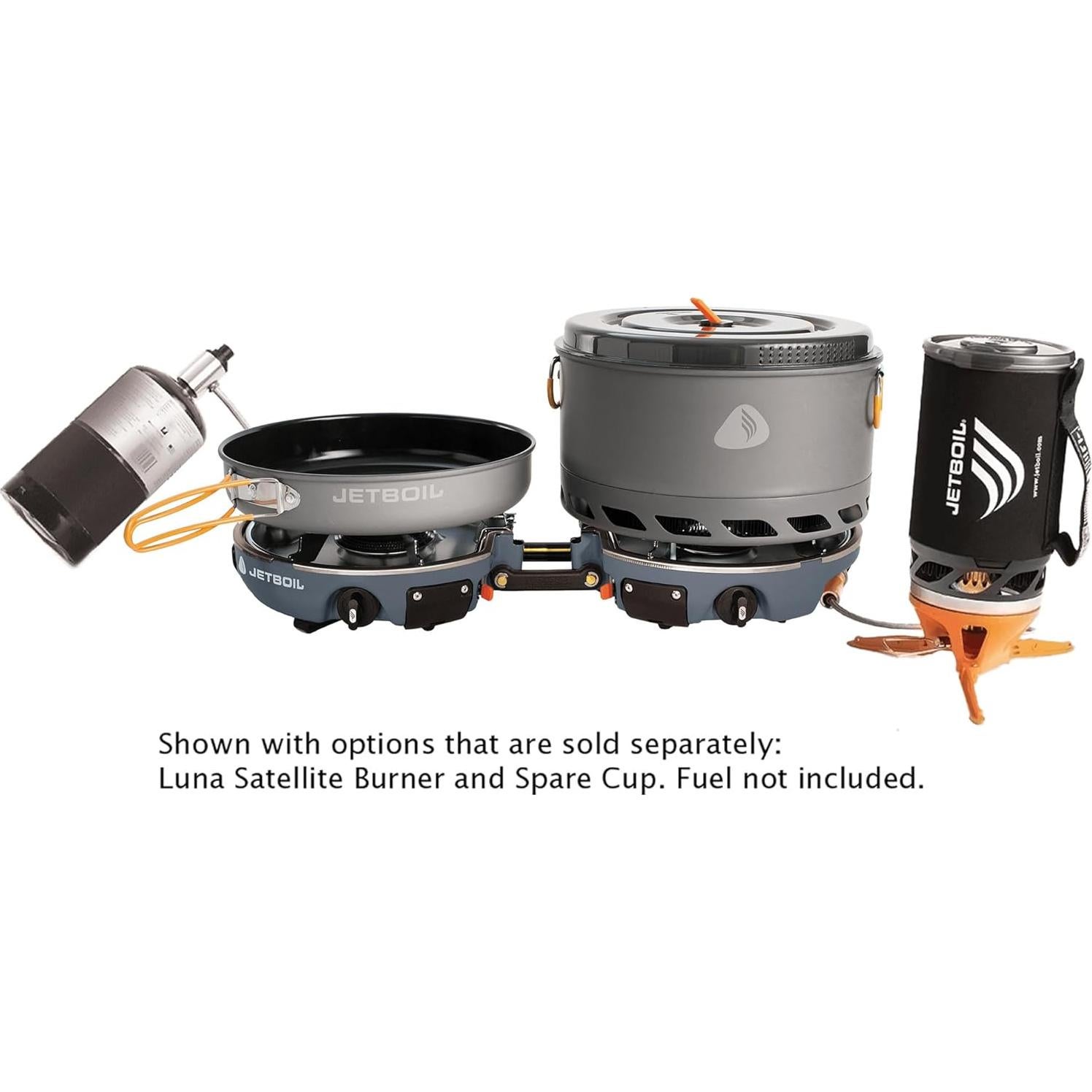 Sistema de Cocina Jetboil Genesis Basecamp para Camping 3-5 Personas