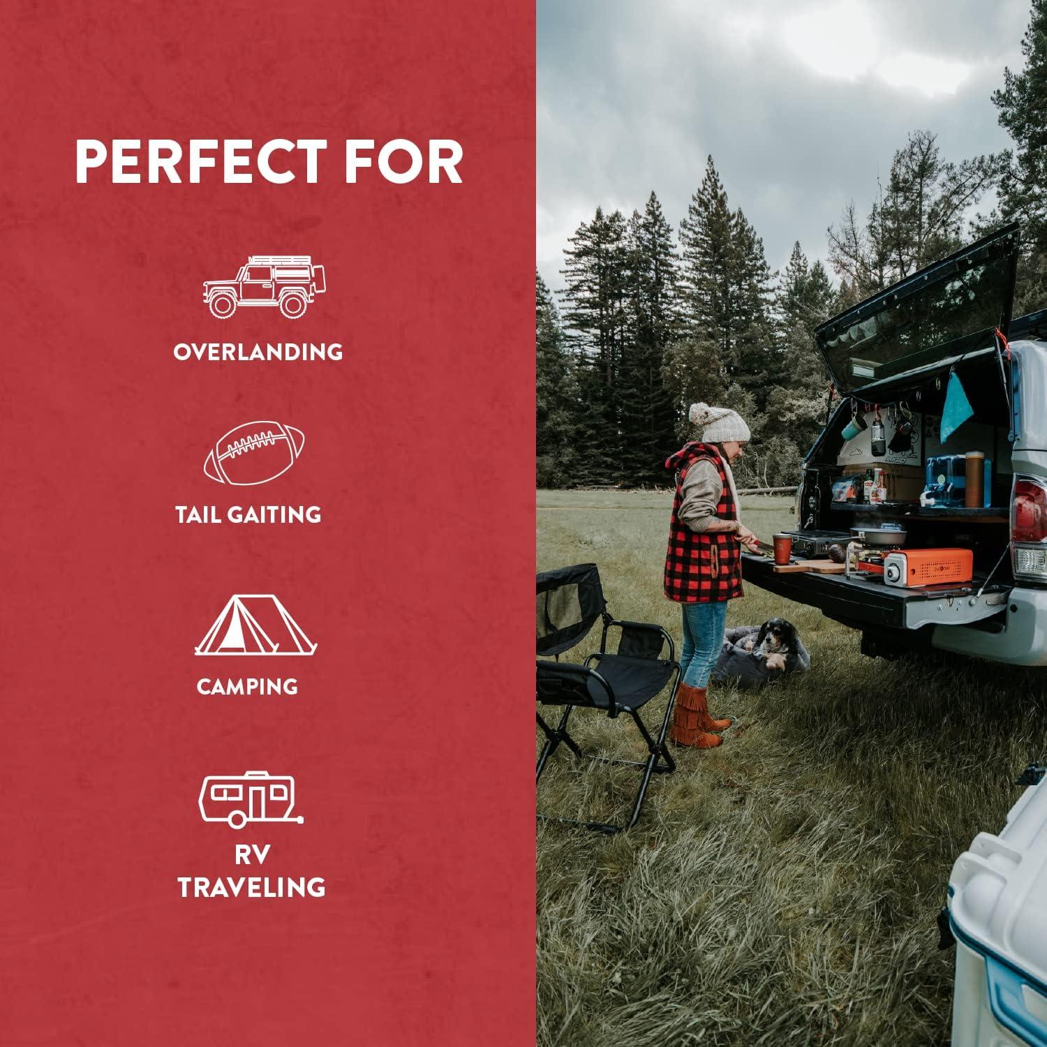 Estufa de Campamento Gas One GS-8300 - Butano Portátil 8000 BTU