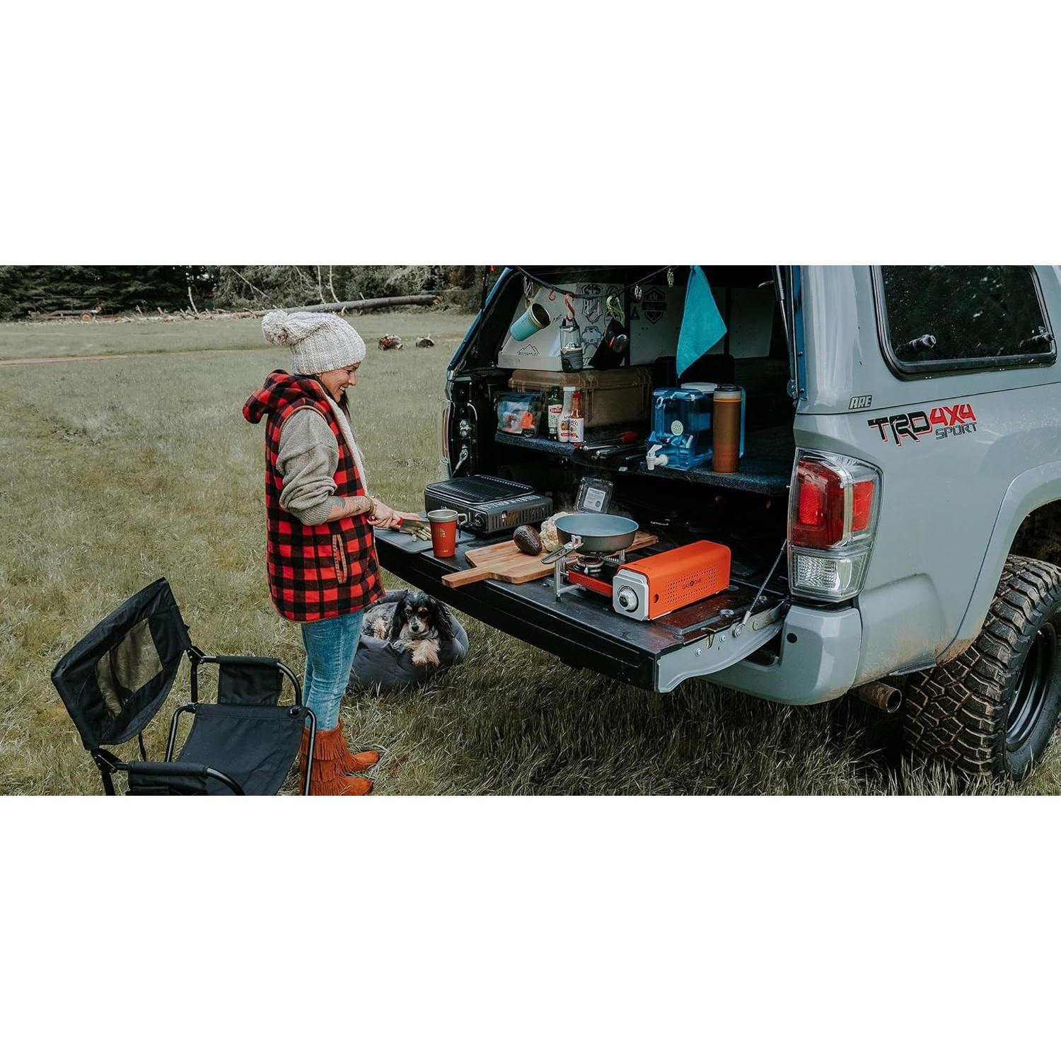 Estufa de Campamento Gas One GS-8300 - Butano Portátil 8000 BTU