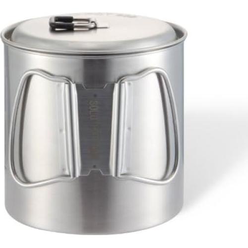Olla Solo Stove 900 - Acero Inoxidable 887ml para Camping