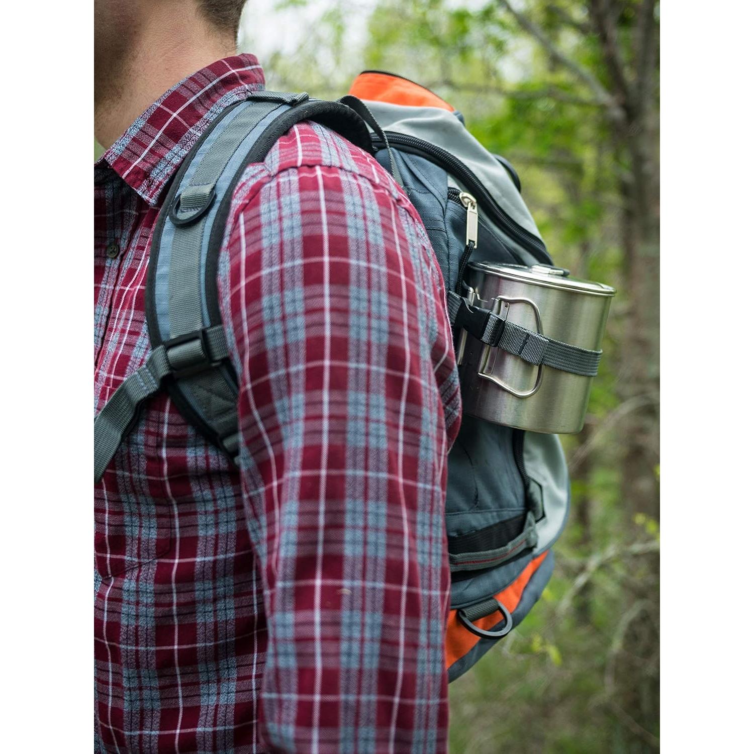 Olla Solo Stove 900 - Acero Inoxidable 887ml para Camping