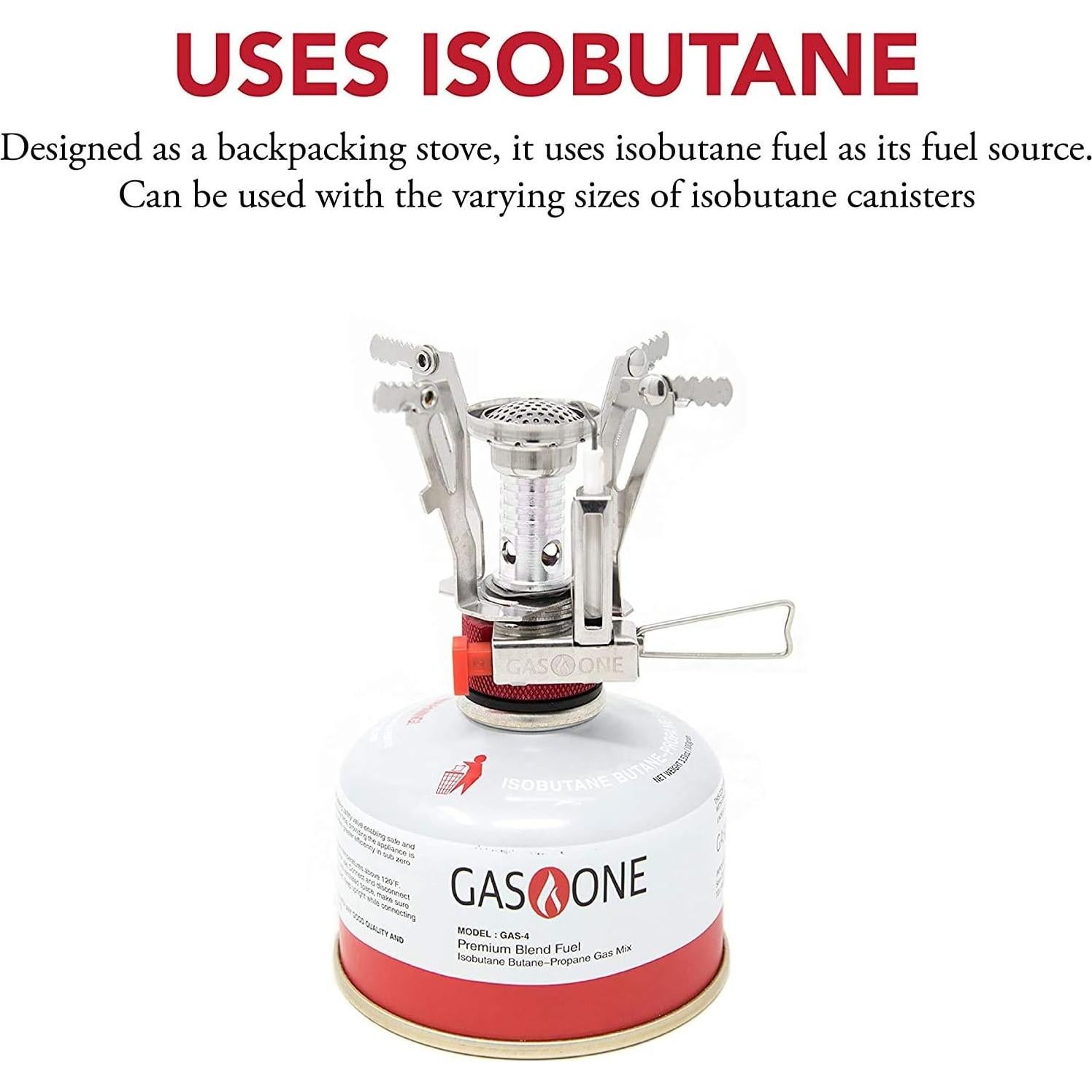 Estufa de Camping Gas One GS-7800N Compacta y Duradera