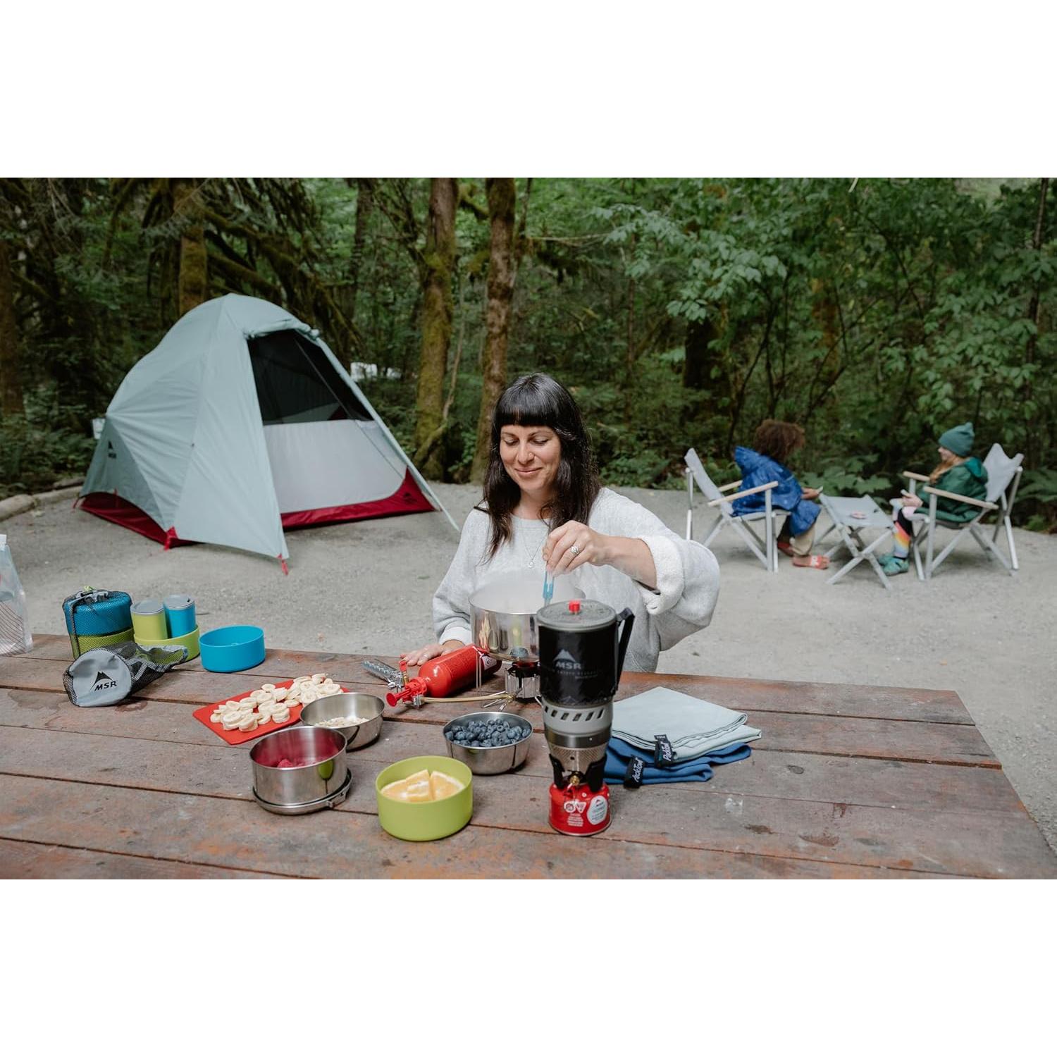 Tazón Apilable de Acero Inoxidable MSR 85g Camping