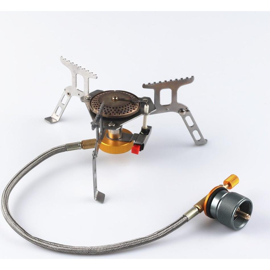 Adaptador de Estufa Camping Kbrotech Propano 1LB a Lindal EN417