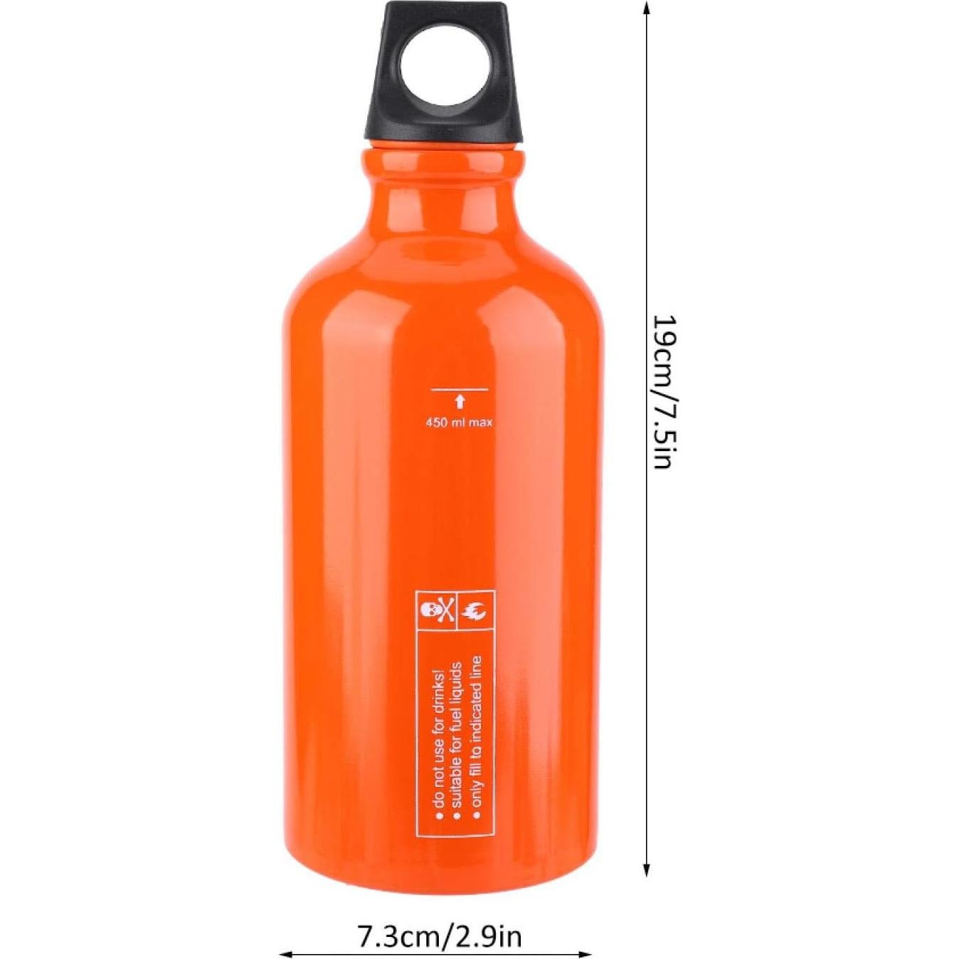 Botella de Almacenamiento de Combustible Yanmis 530ML Aluminio