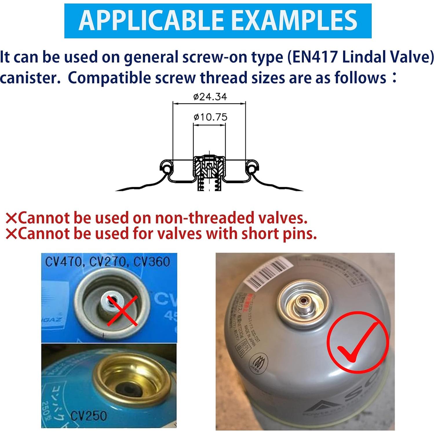 Varilla de Extensión Camping Moon Z27 para Linterna de Camping