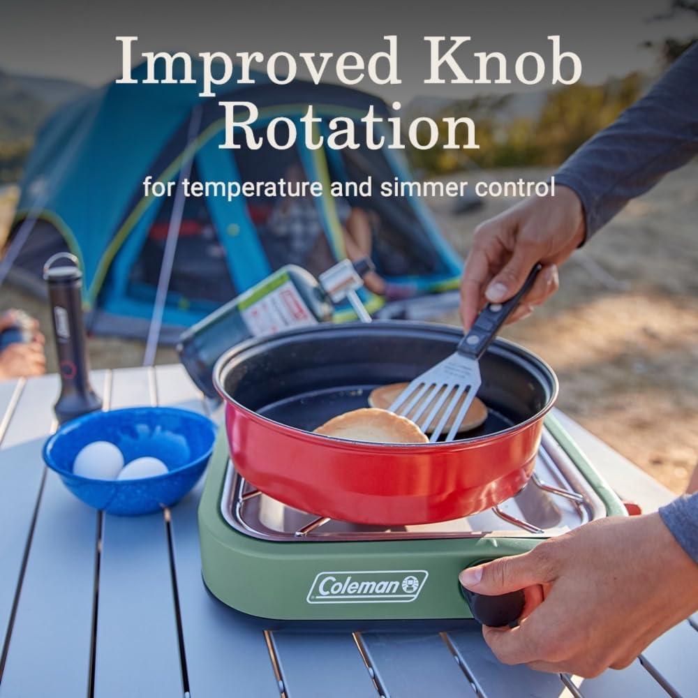 Cocina de Camping Coleman Cascade 18, 1 Quemador, 8000 BTUs