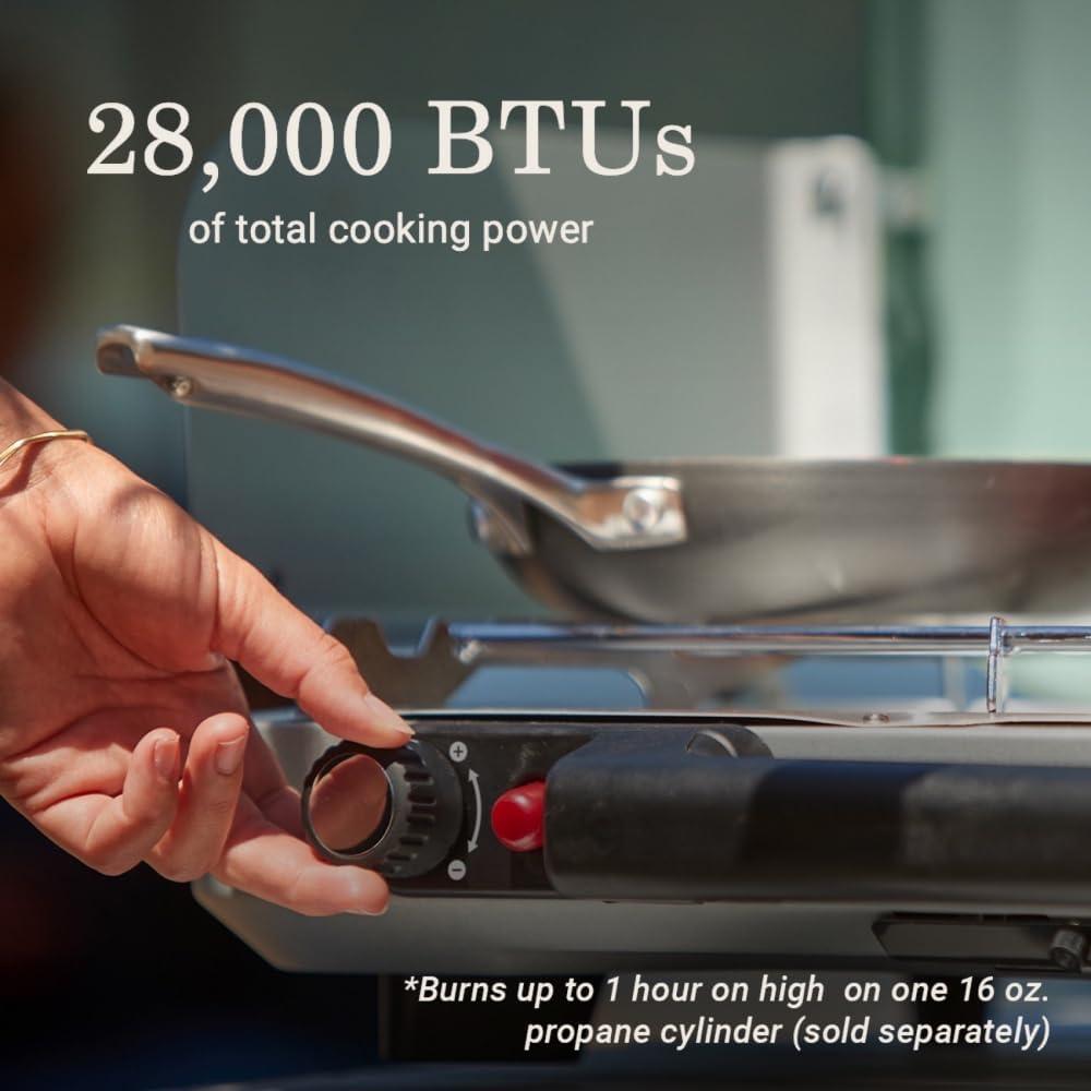 Cocina de Camping Coleman Cascade 328 3 Quemadores 28000 BTUs