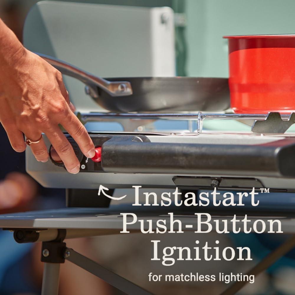 Cocina de Camping Coleman Cascade 328 3 Quemadores 28000 BTUs