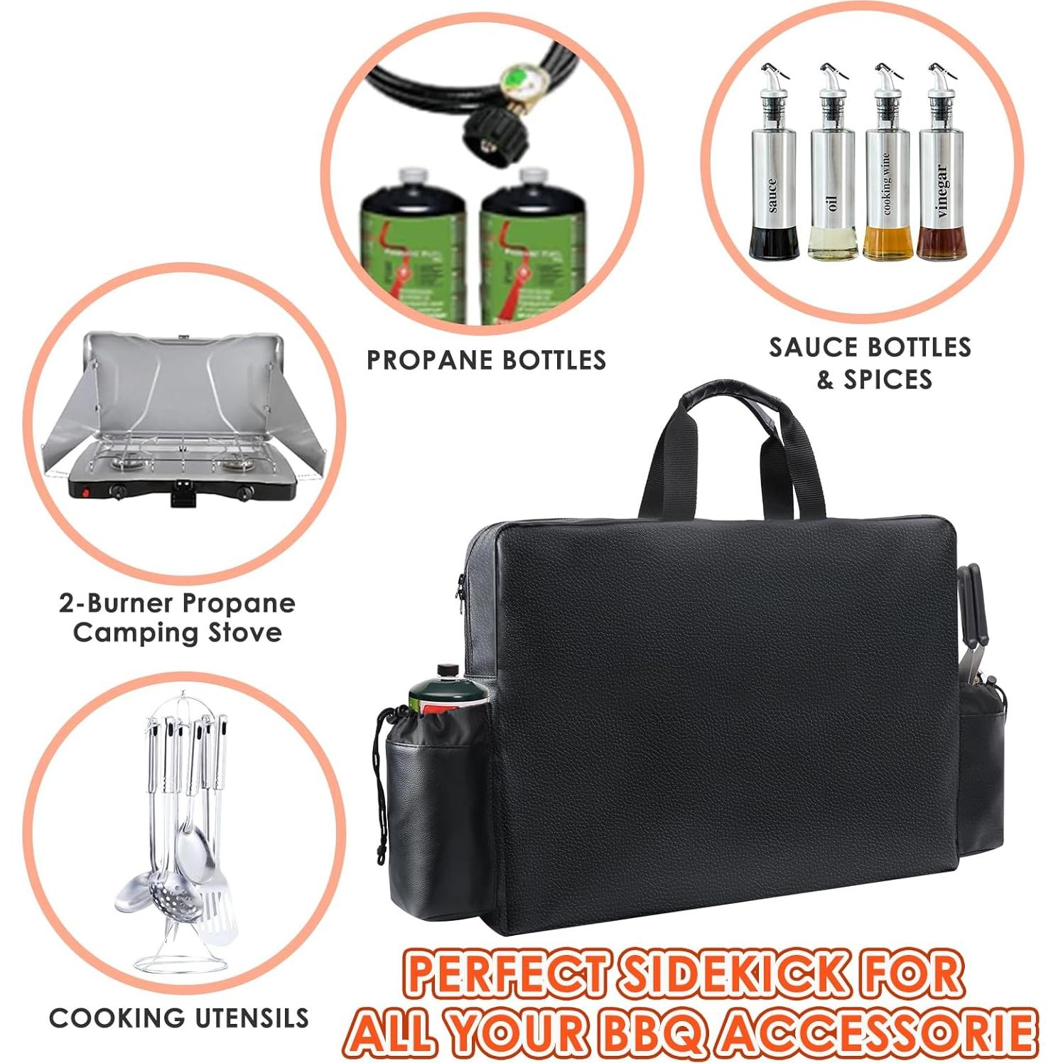 Funda para Estufa de Camping Blackhoso 2 Quemadores Impermeable